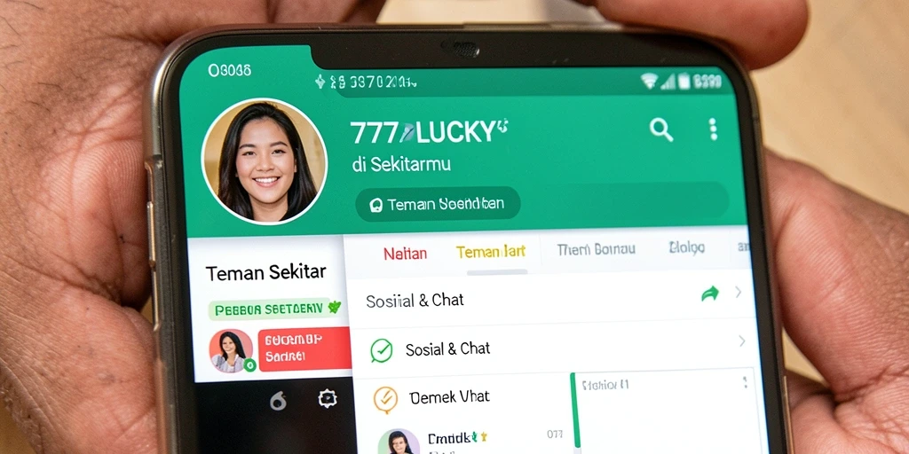 Antarmuka aplikasi 777LUCKY yang intuitif dan menarik