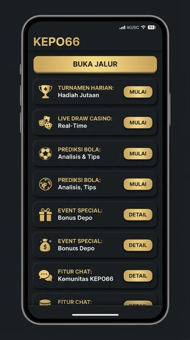 Tampilan link alternatif kepo66