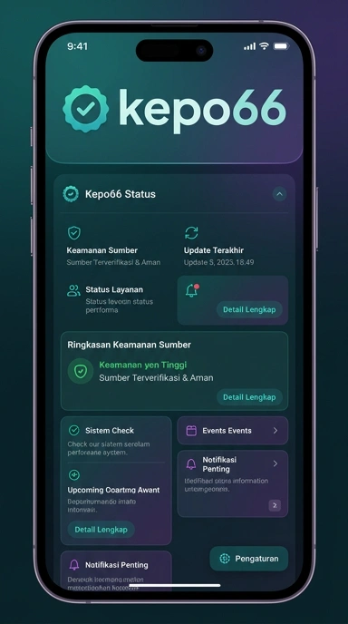 Tampilan kanal resmi kepo66